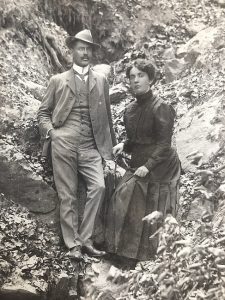 Radoslav Dunjić, inicijator osnivanja "Obilića", sa suprugom Ljubicom FOTO: Wikipedia